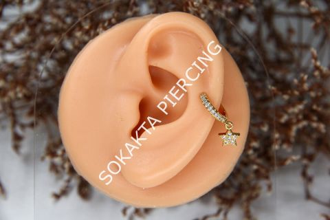 E274 - SALLANTILI TRAGUS - HALKA Silver