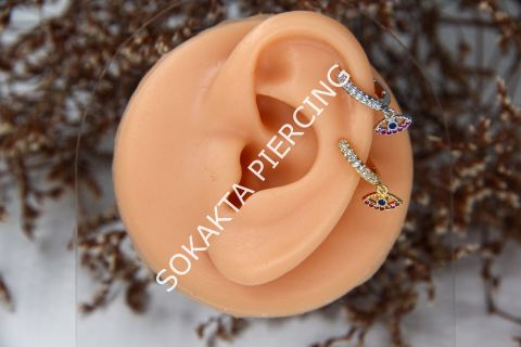 E296 - SALLANTILI HALKA Silver