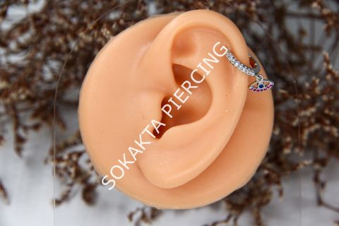 E296 - SALLANTILI HALKA Silver