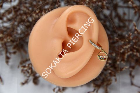 E285 - SALLANTILI HALKA Gold