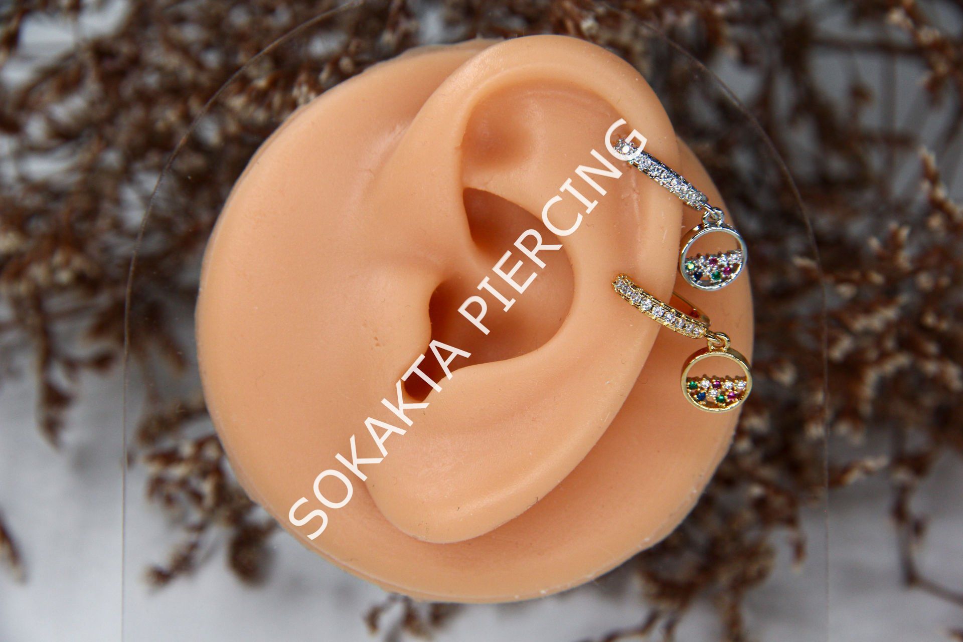 E285 - SALLANTILI HALKA Gold