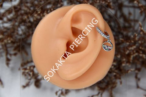 E285 - SALLANTILI HALKA Silver