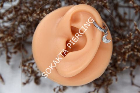 E281 - SALLANTILI HALKA Silver