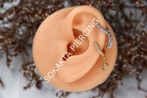 E282 - SALLANTILI HALKA Gold