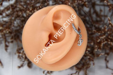 E282 - SALLANTILI HALKA Silver