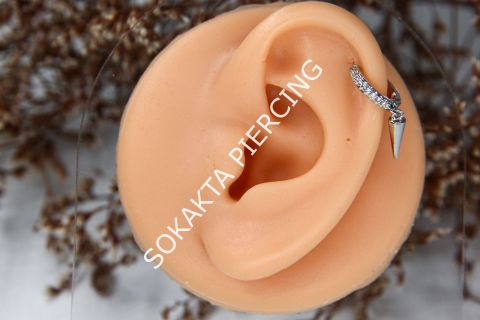 E288 - SALLANTILI HALKA Silver