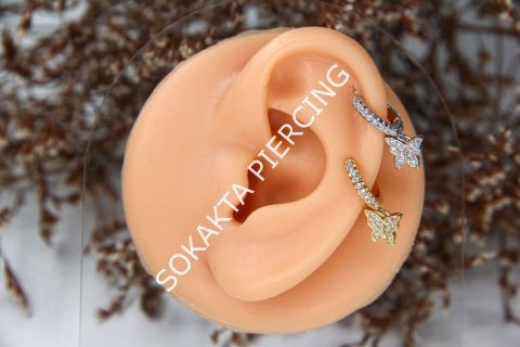 E290 - SALLANTILI HALKA Gold