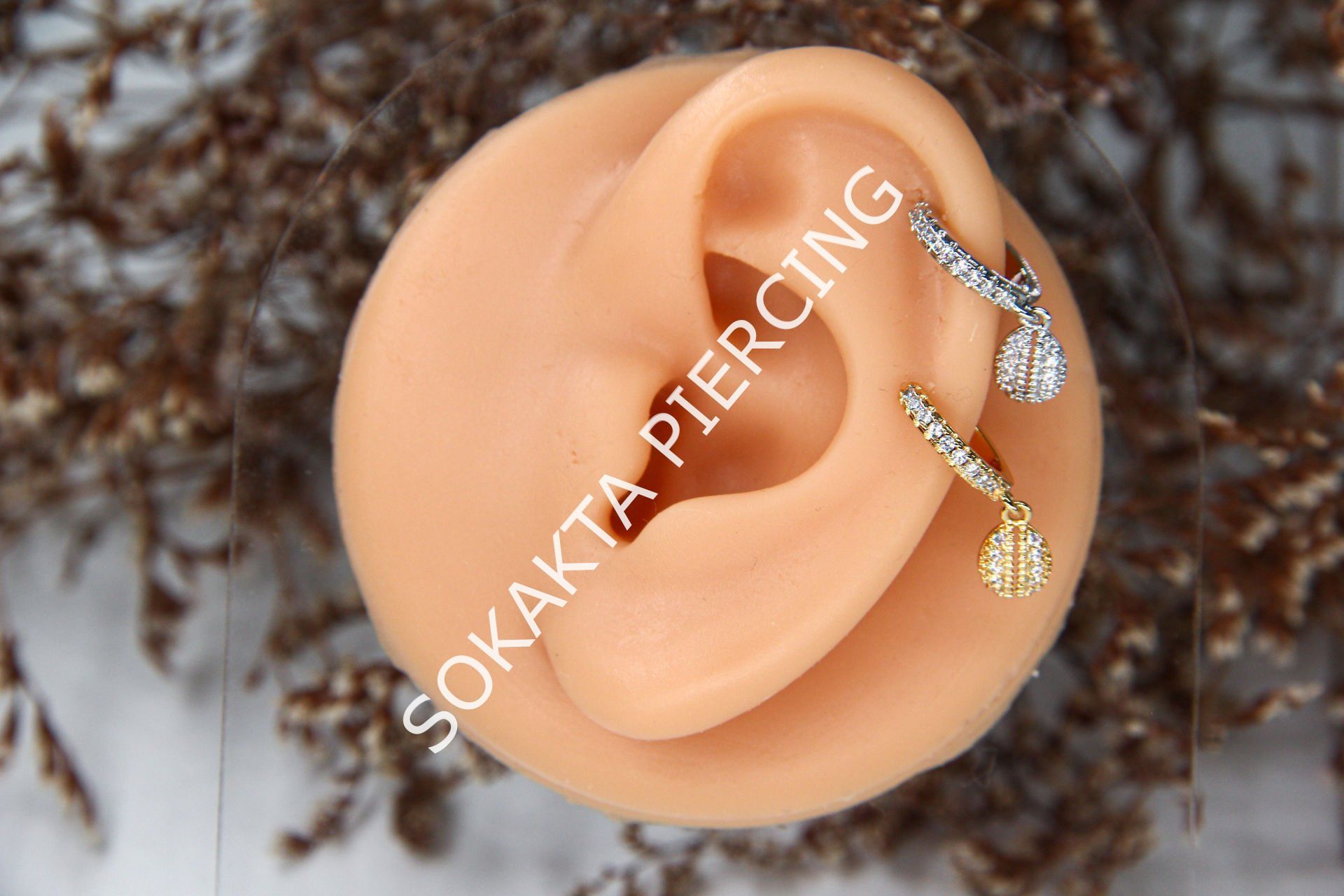 E297 - SALLANTILI HALKA Gold