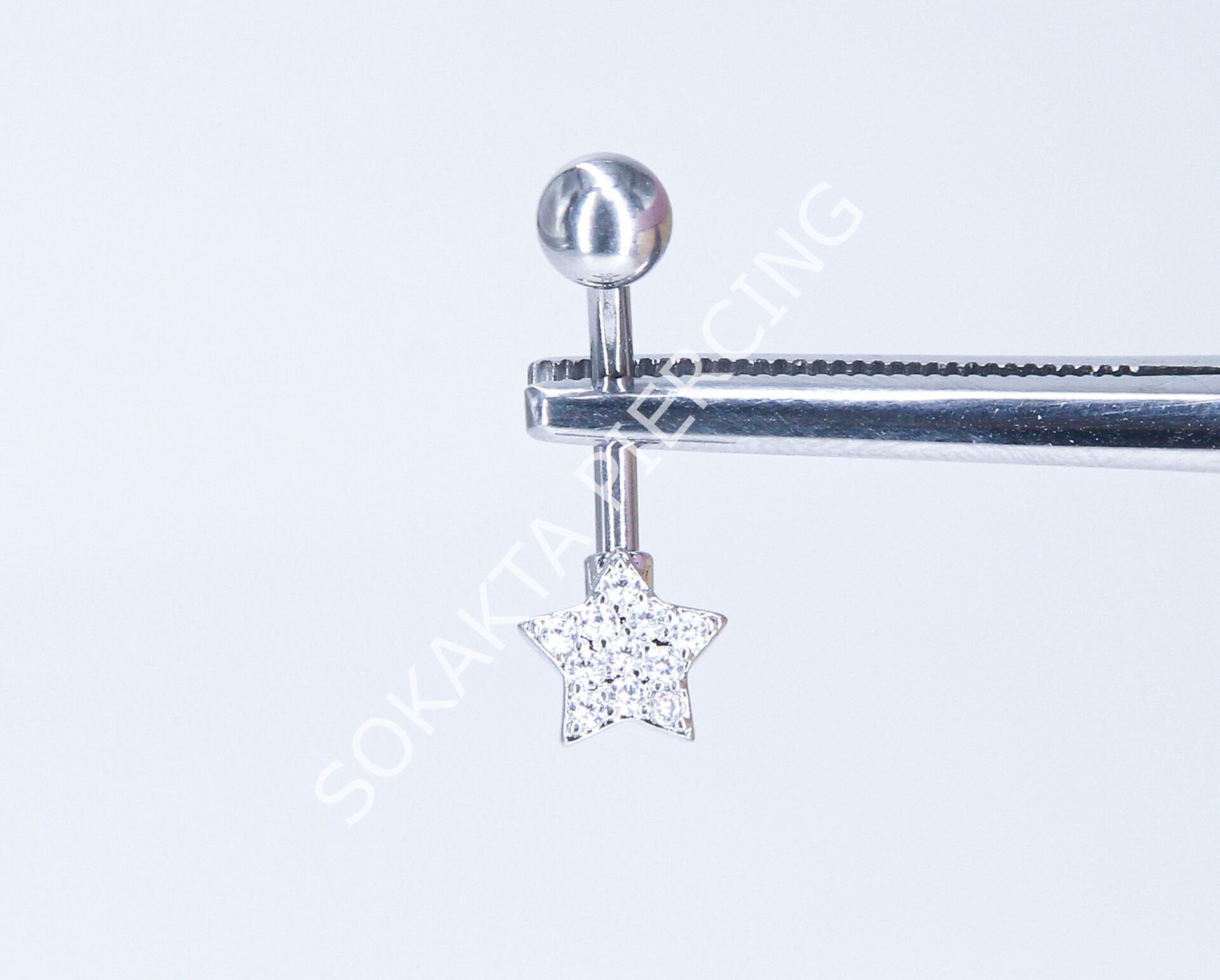 F67 - GÖBEK PİERCİNGİ Silver