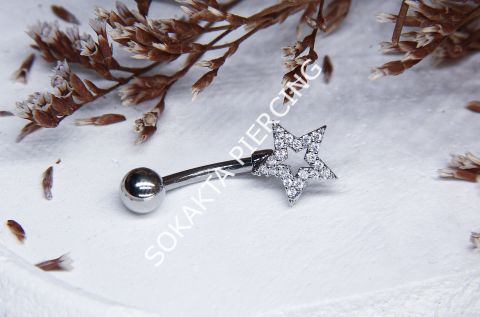 F76-77 - GÖBEK PİERCİNGİ Gold