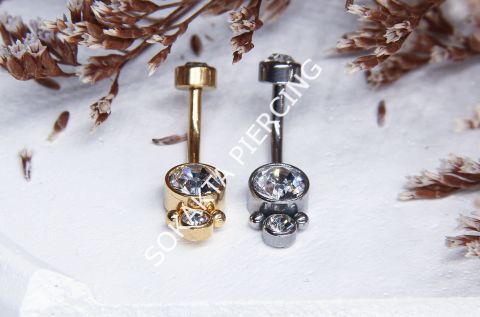 F45 - GÖBEK PİERCİNG Gold