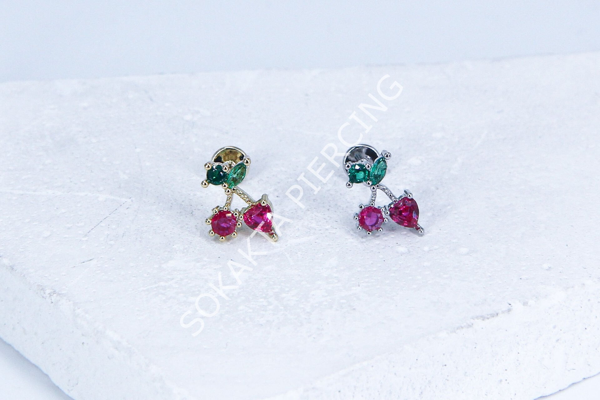 G100 - 6MM ARKASI DÜZ TRAGUS Gold