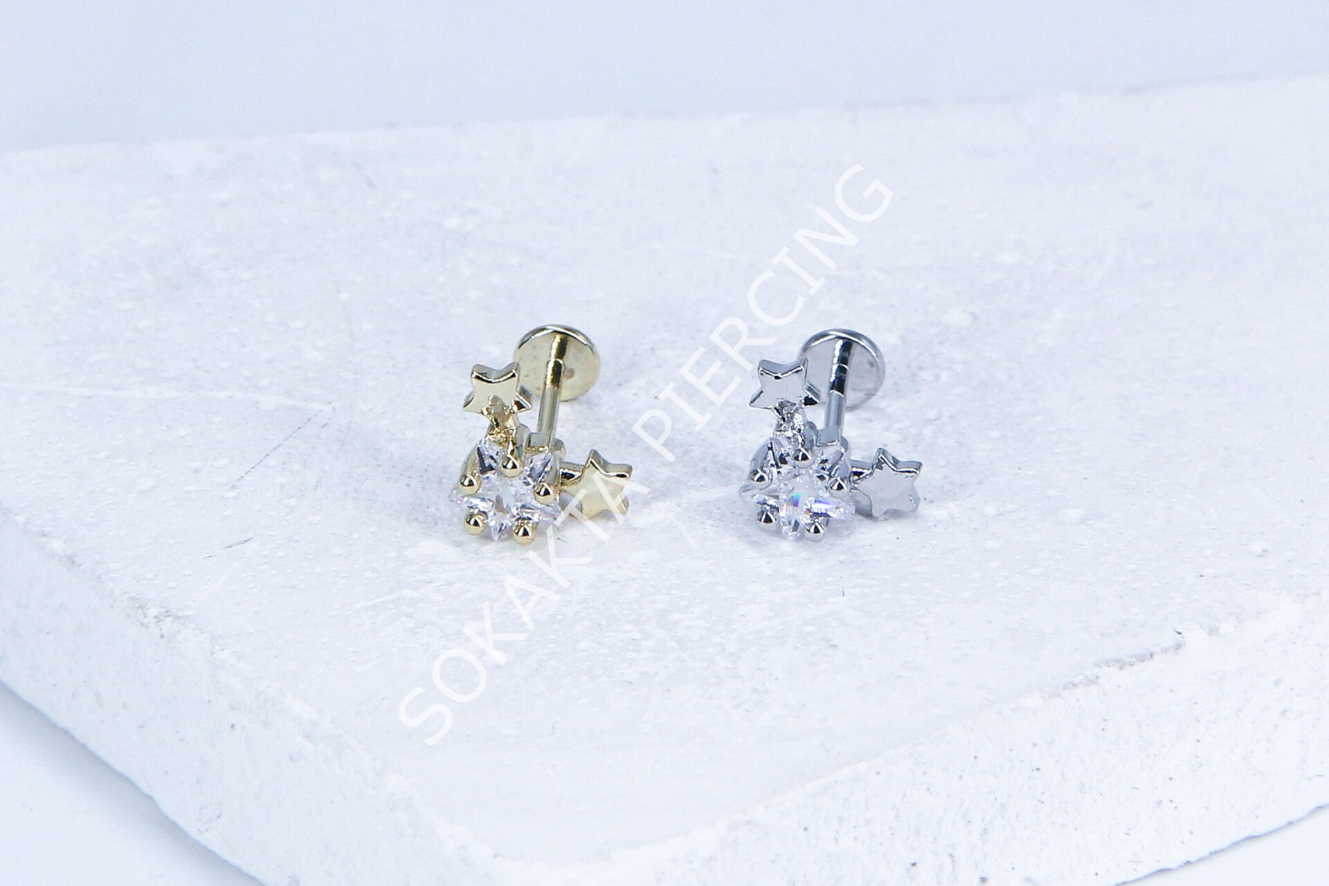 G101 - 6MM ARKASI DÜZ TRAGUS Gold