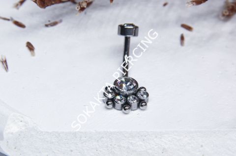 F60 - GÖBEK PİERCİNGİ Gold