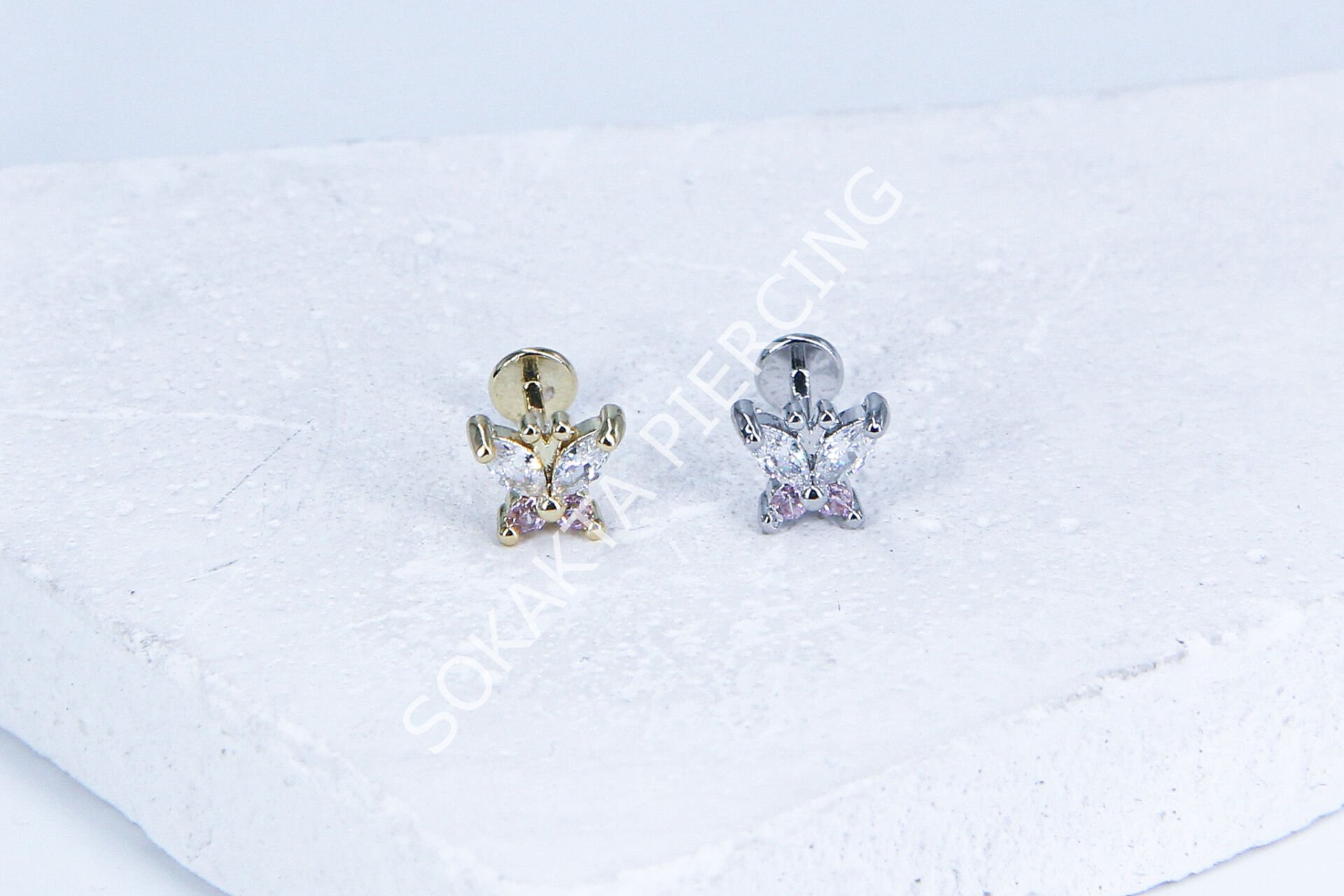 G103 - 6MM ARKASI DÜZ TRAGUS Gold