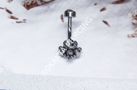 F40 - GÖBEK PİERCİNGİ Gold