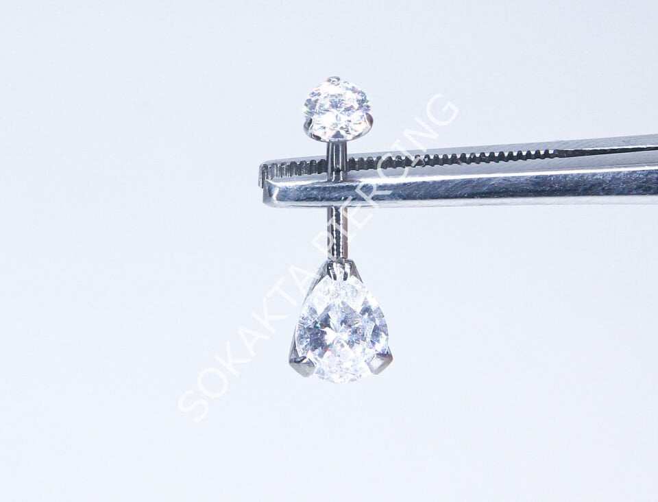 F253- 254 TITANIUM GÖBEK Silver