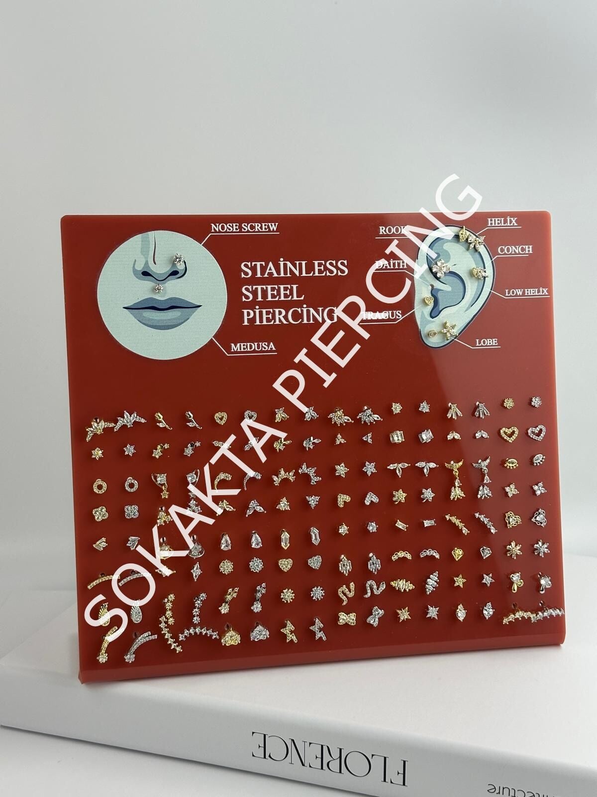 138 ADET ARKASI DÜZ TRAGUS STANDI