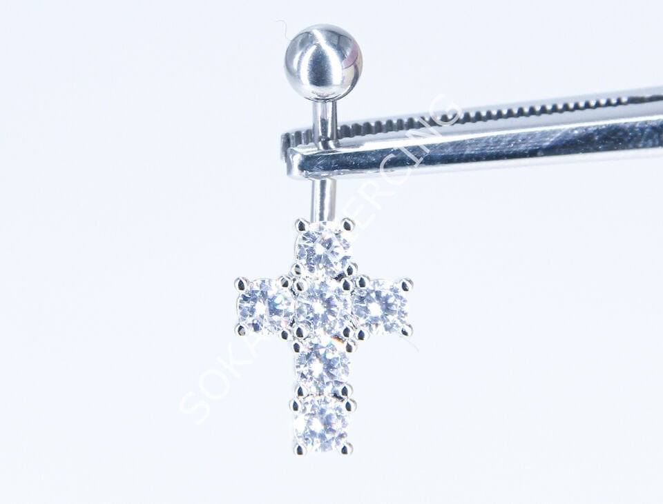 F163 - GÖBEK PİERCİNGİ