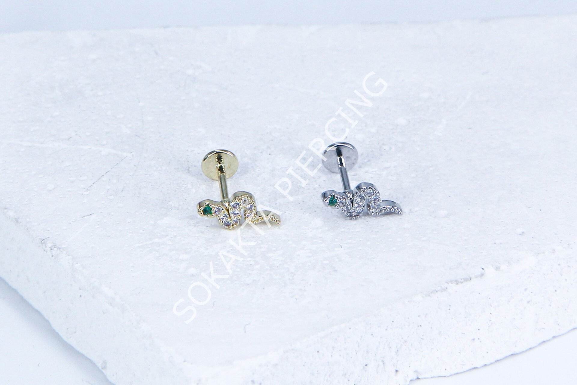 G109 - 6MM ARKASI DÜZ TRAGUS Gold