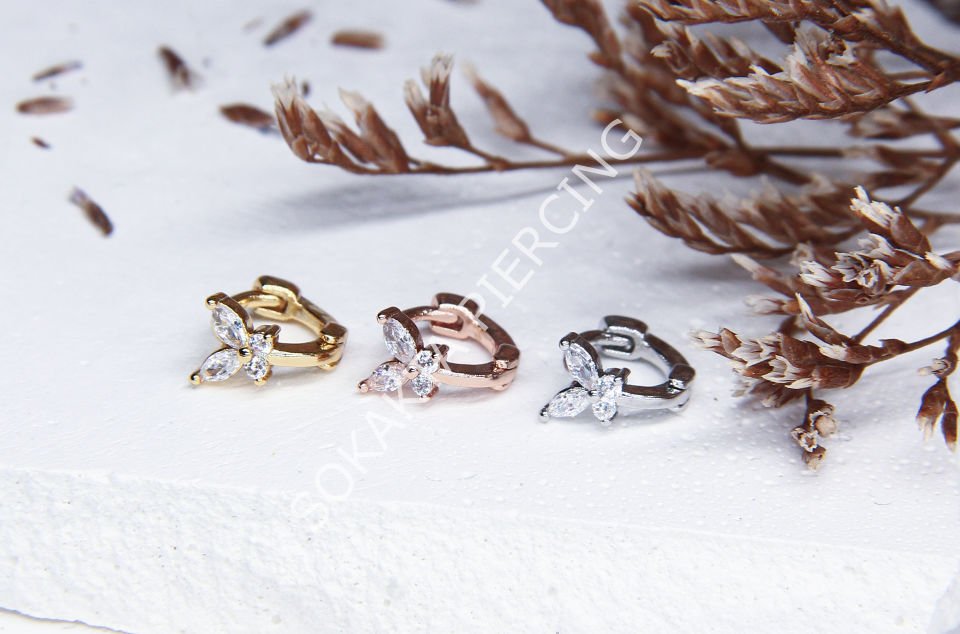 E140 - 6 MM KELEBEK HALKA Silver