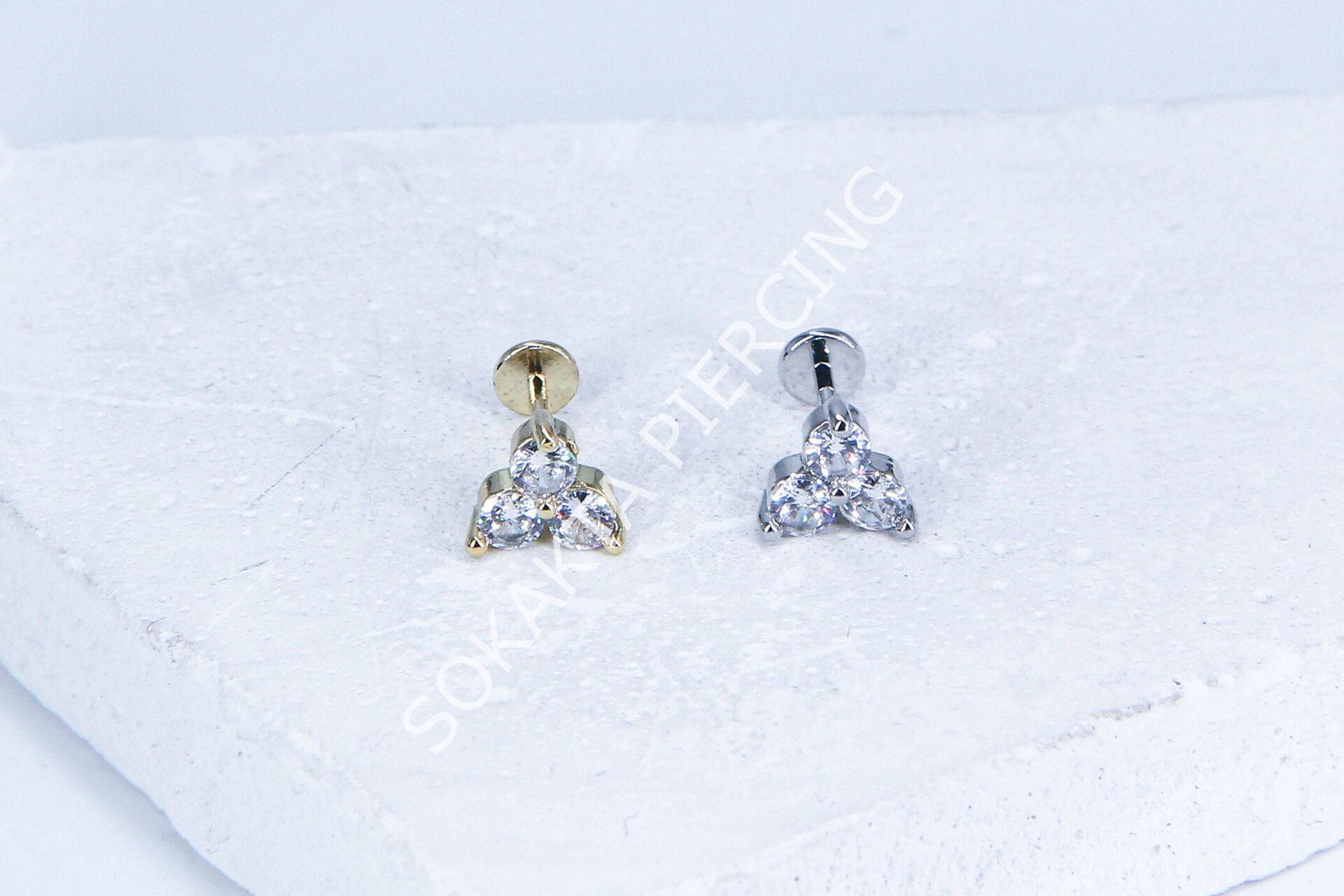 G110 - 6MM ARKASI DÜZ TRAGUS Gold
