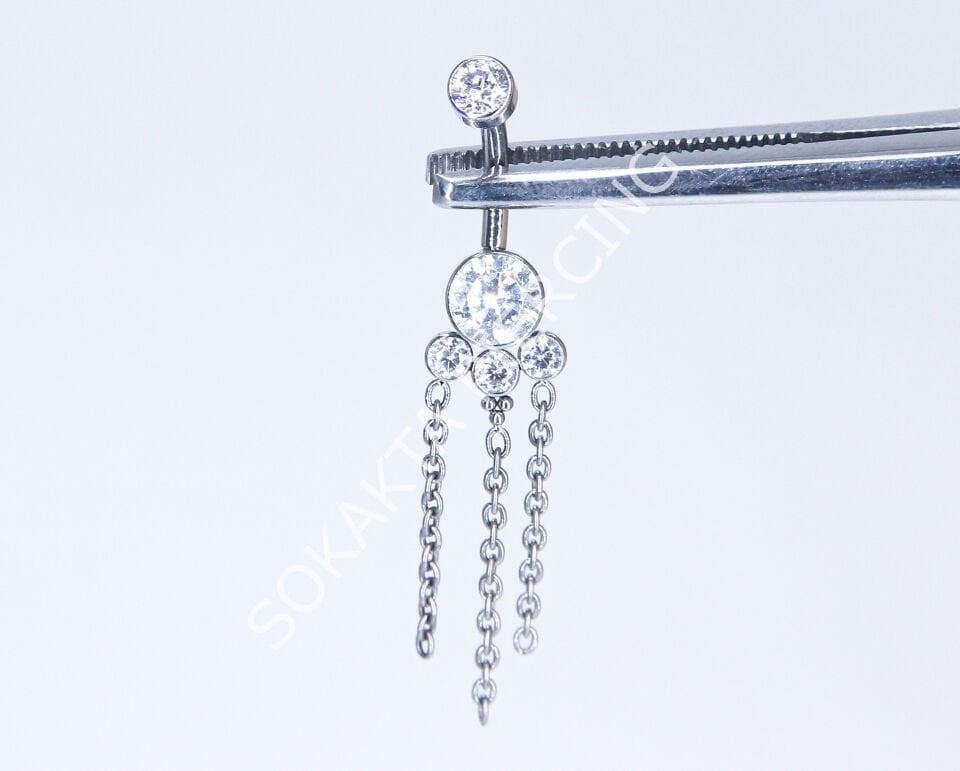 F246- 247 TITANIUM GÖBEK Silver