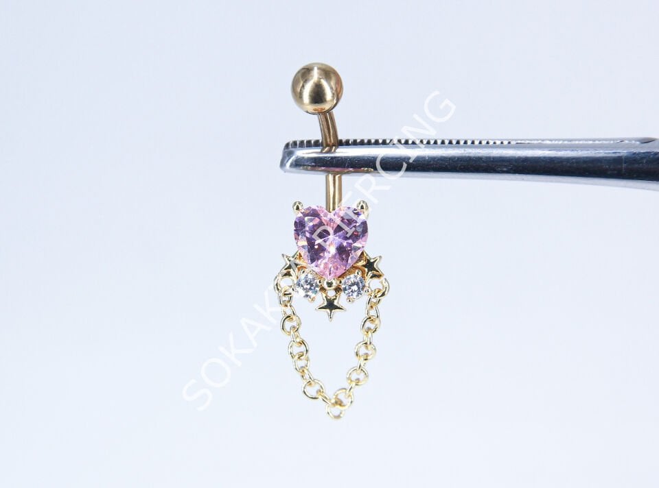 F104-105 - GÖBEK PİERCİNGİ