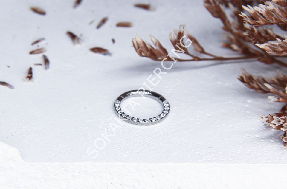 E347 - 8MM YAN SIRALI TAŞ HALKA