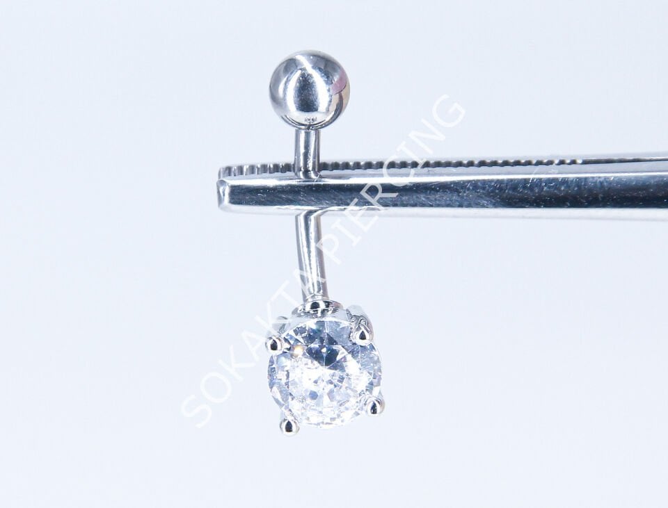 F166 - GÖBEK PİERCİNGİ