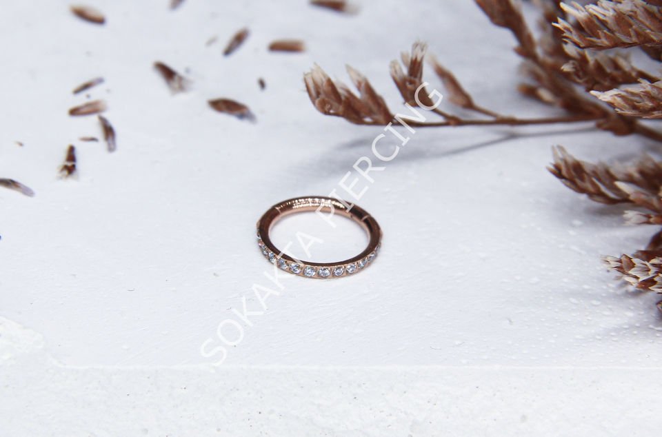 E364 - 8MM SIRALI TAŞ HALKA