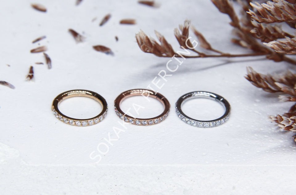 E364 - 8MM SIRALI TAŞ HALKA