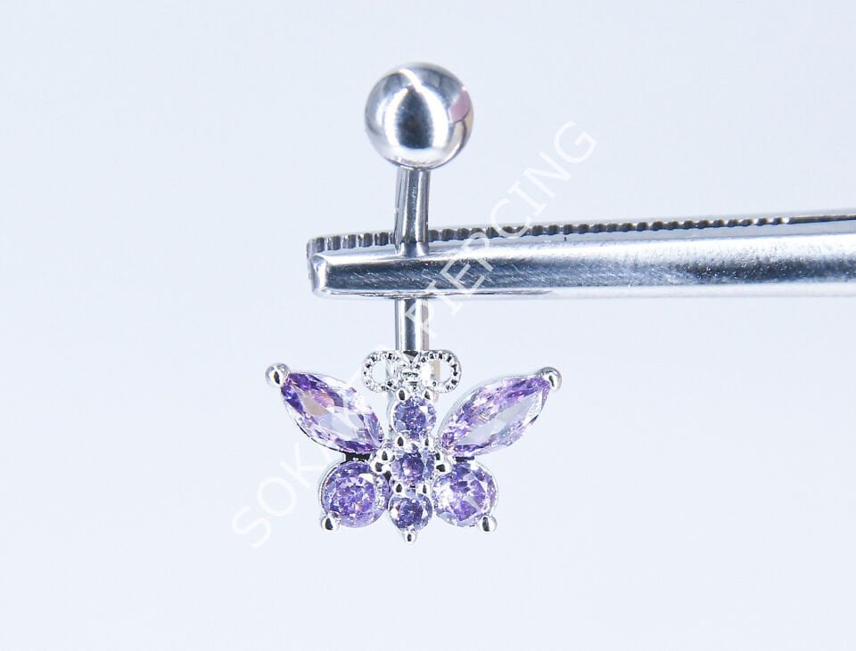 F180 - GÖBEK PİERCİNGİ