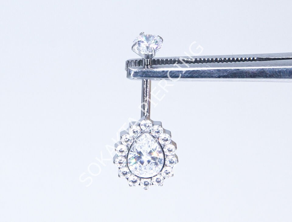 F235-236  - TITANIUM GÖBEK Silver