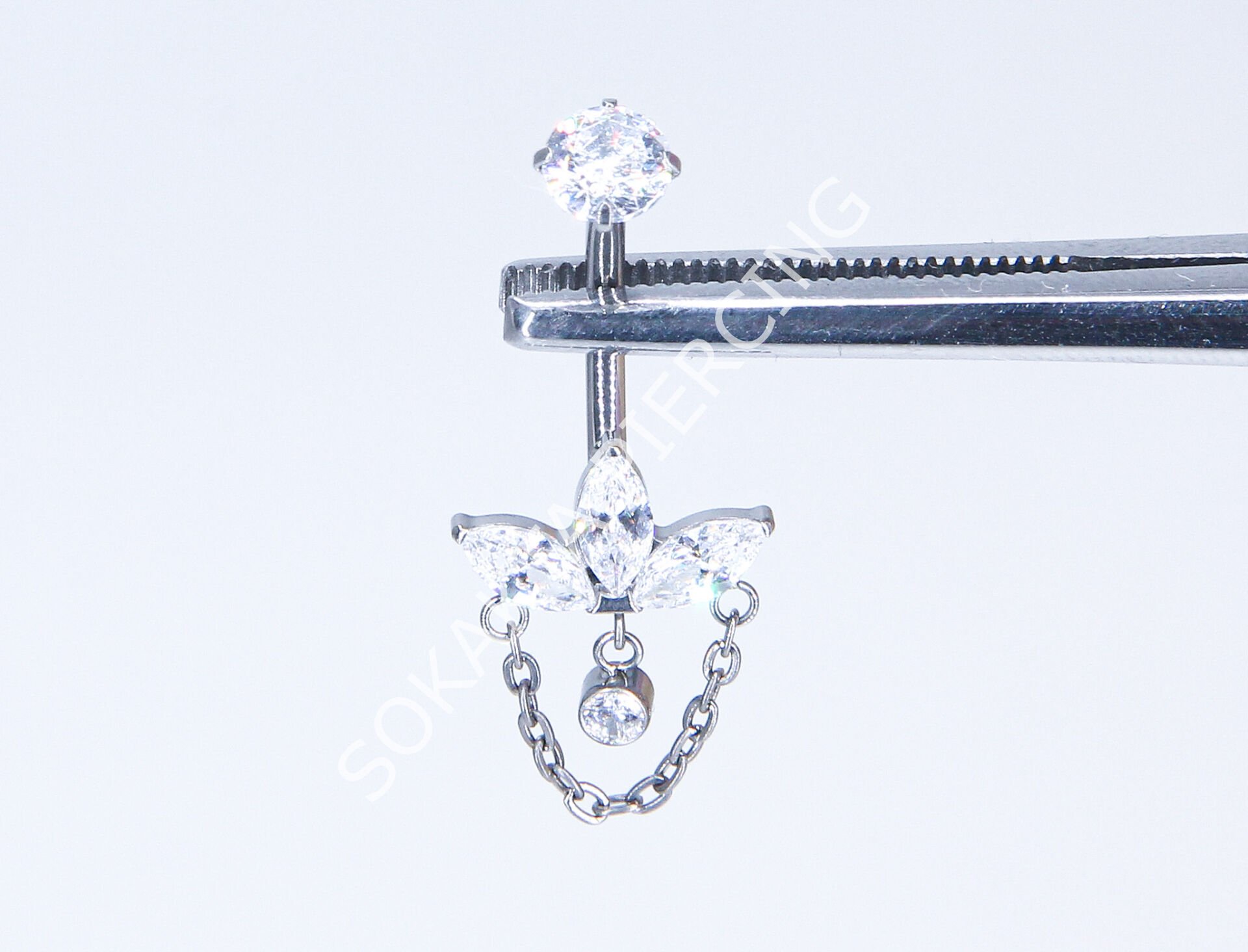 F224-225  - TITANIUM GÖBEK Silver
