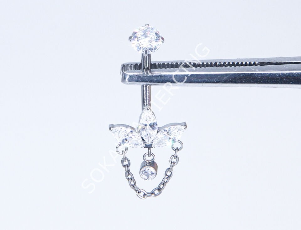 F224-225  - TITANIUM GÖBEK Silver