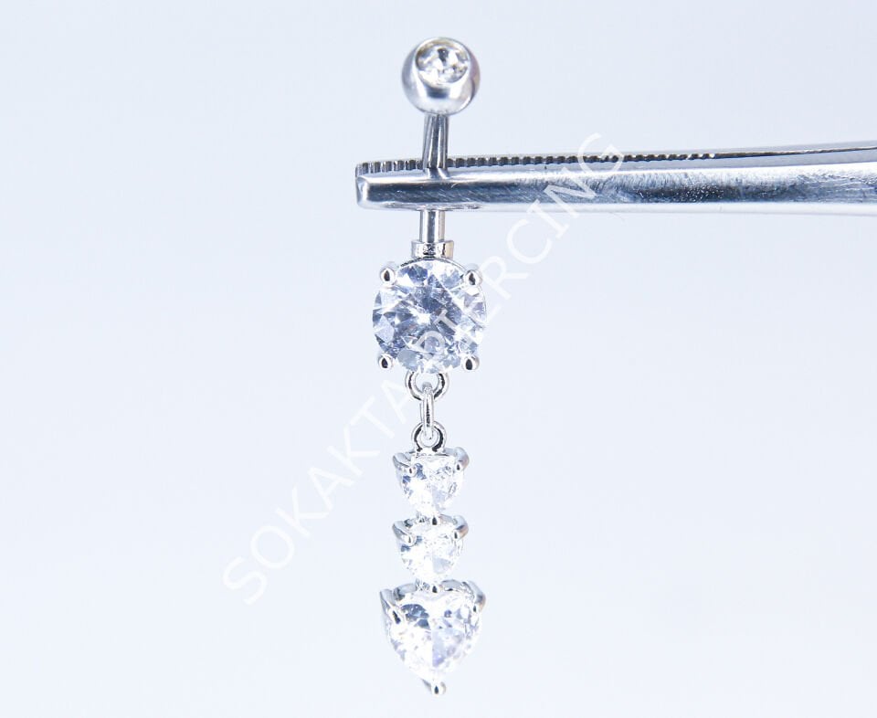 F191 - GÖBEK PİERCİNGİ