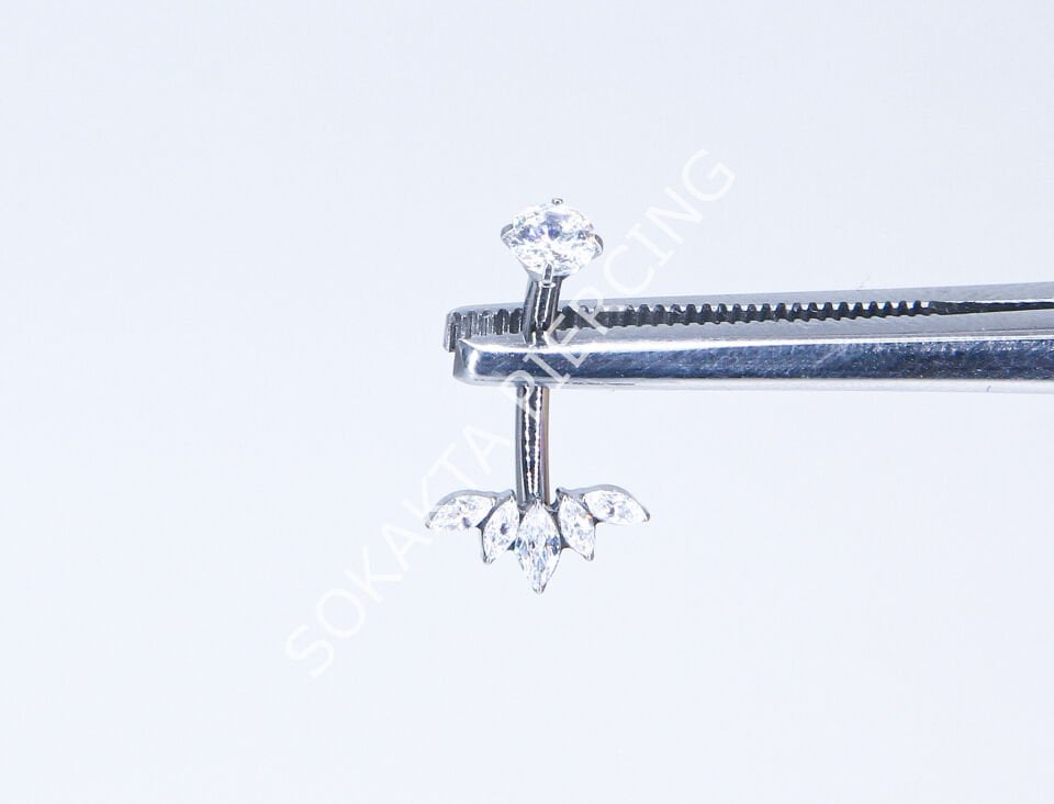 F237-238  - TITANIUM GÖBEK Silver