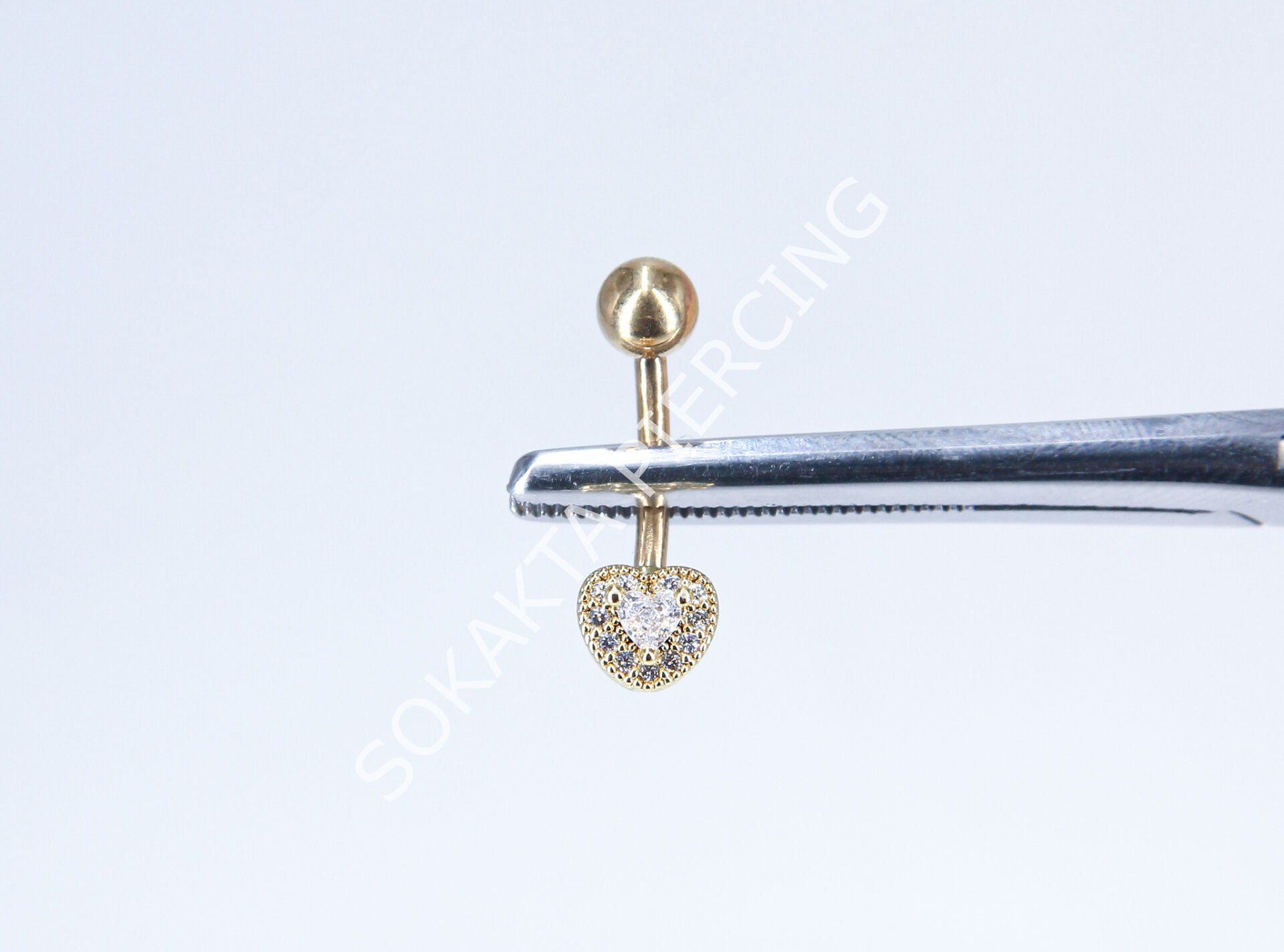 F116-117 - GÖBEK PİERCİNGİ Silver