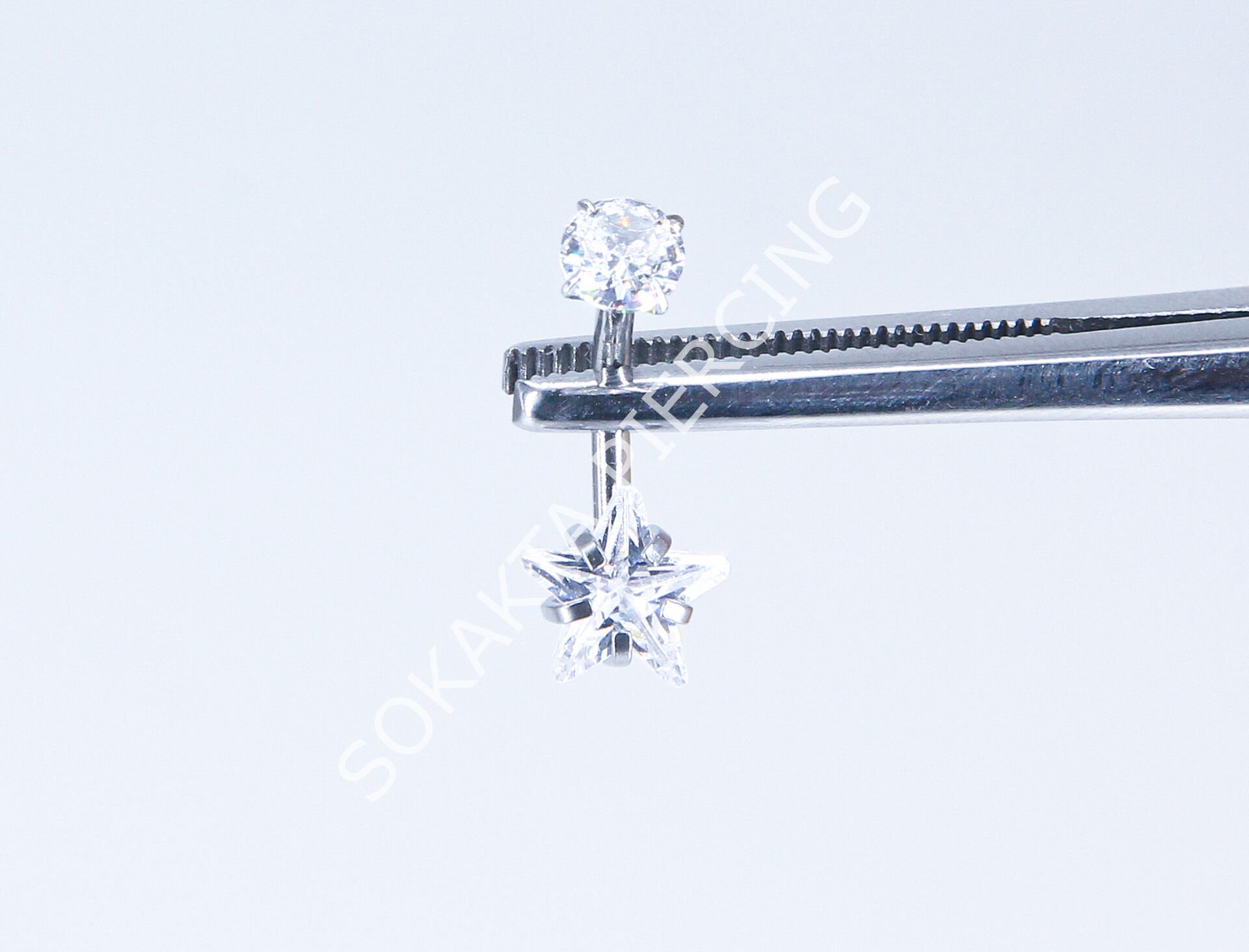 F102-103 GÖBEK PİERCİNGİ Silver