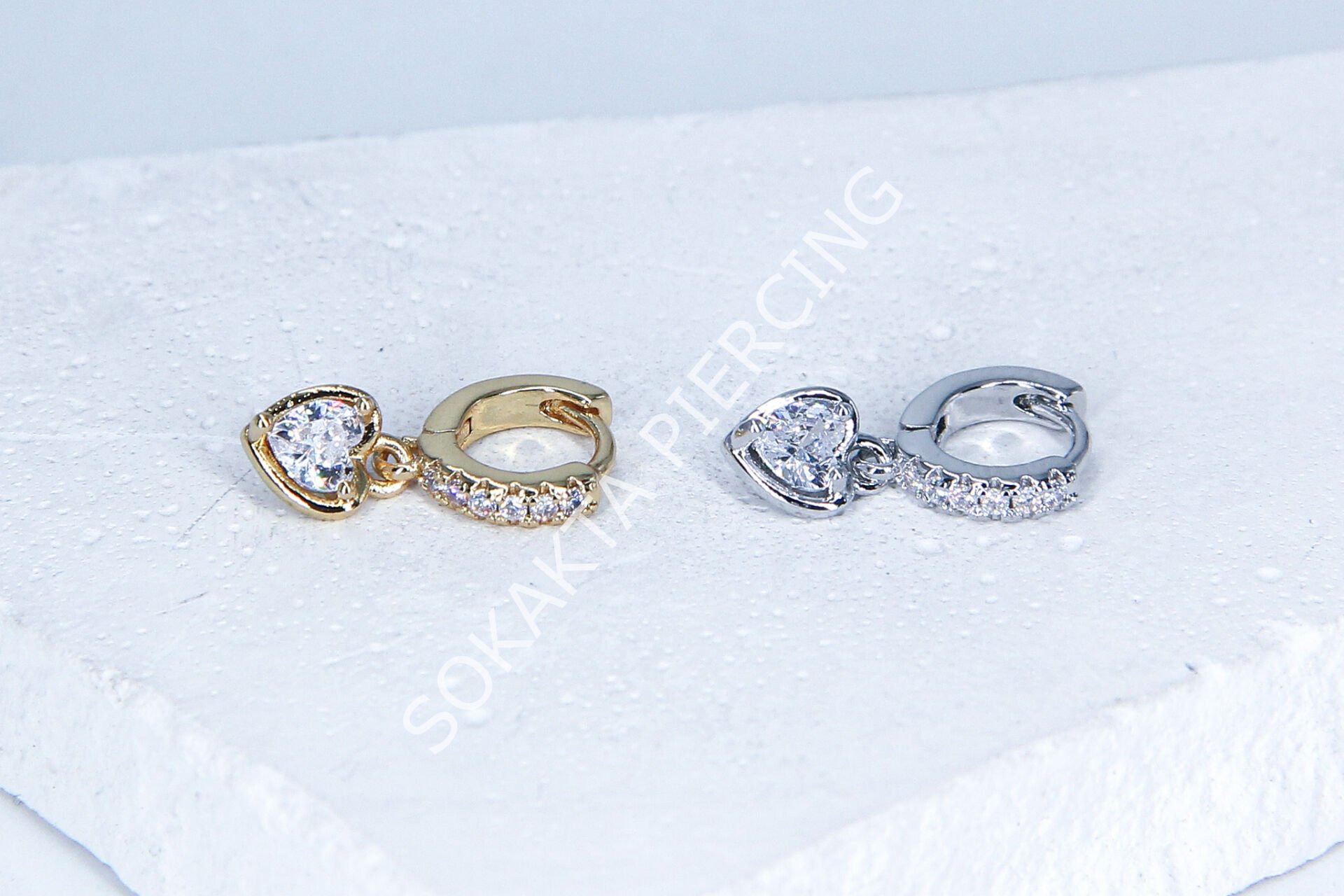 E306- 6MM HALKA Gold