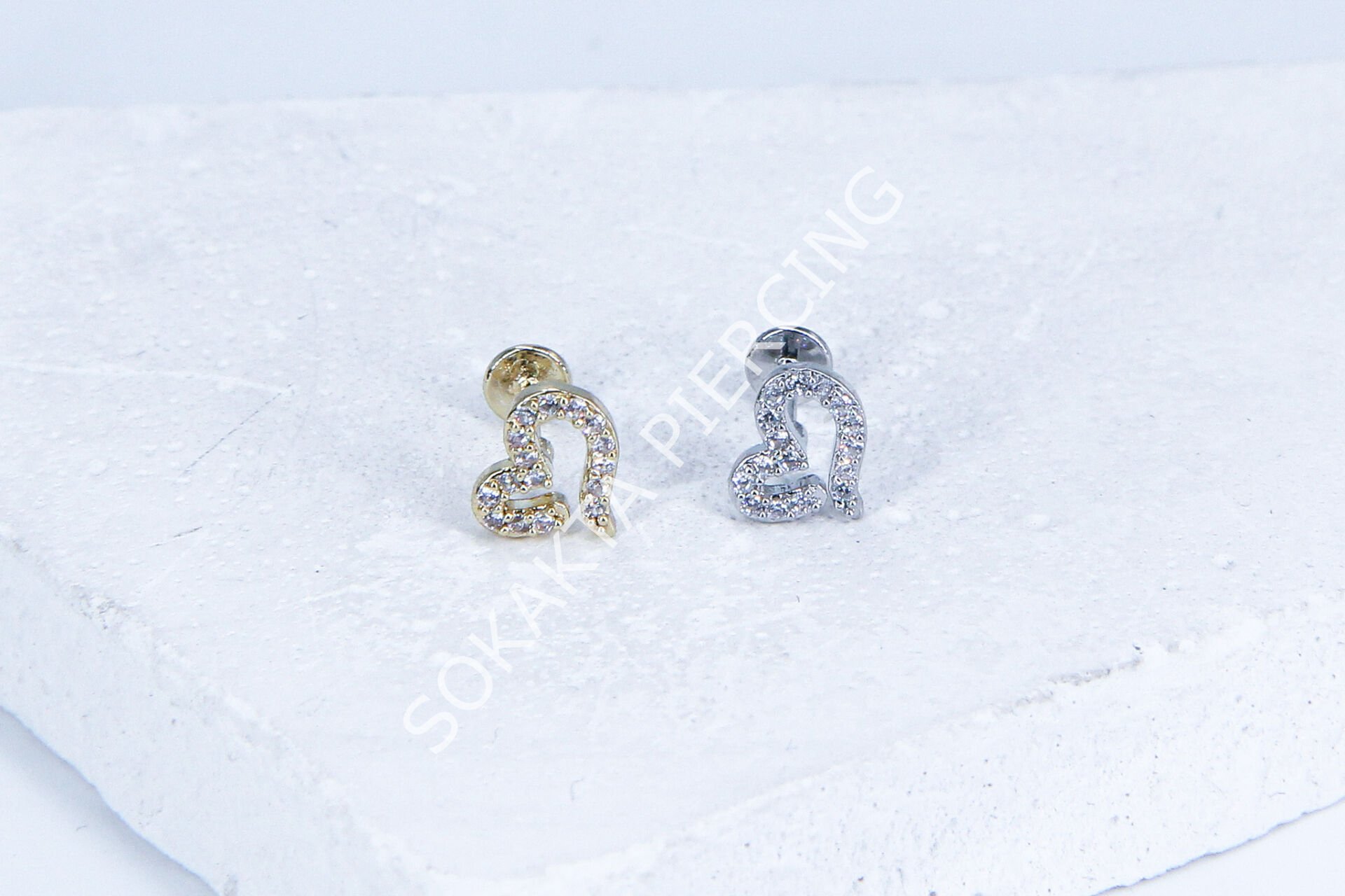 G137 - 6MM ARKASI DÜZ TRAGUS Gold