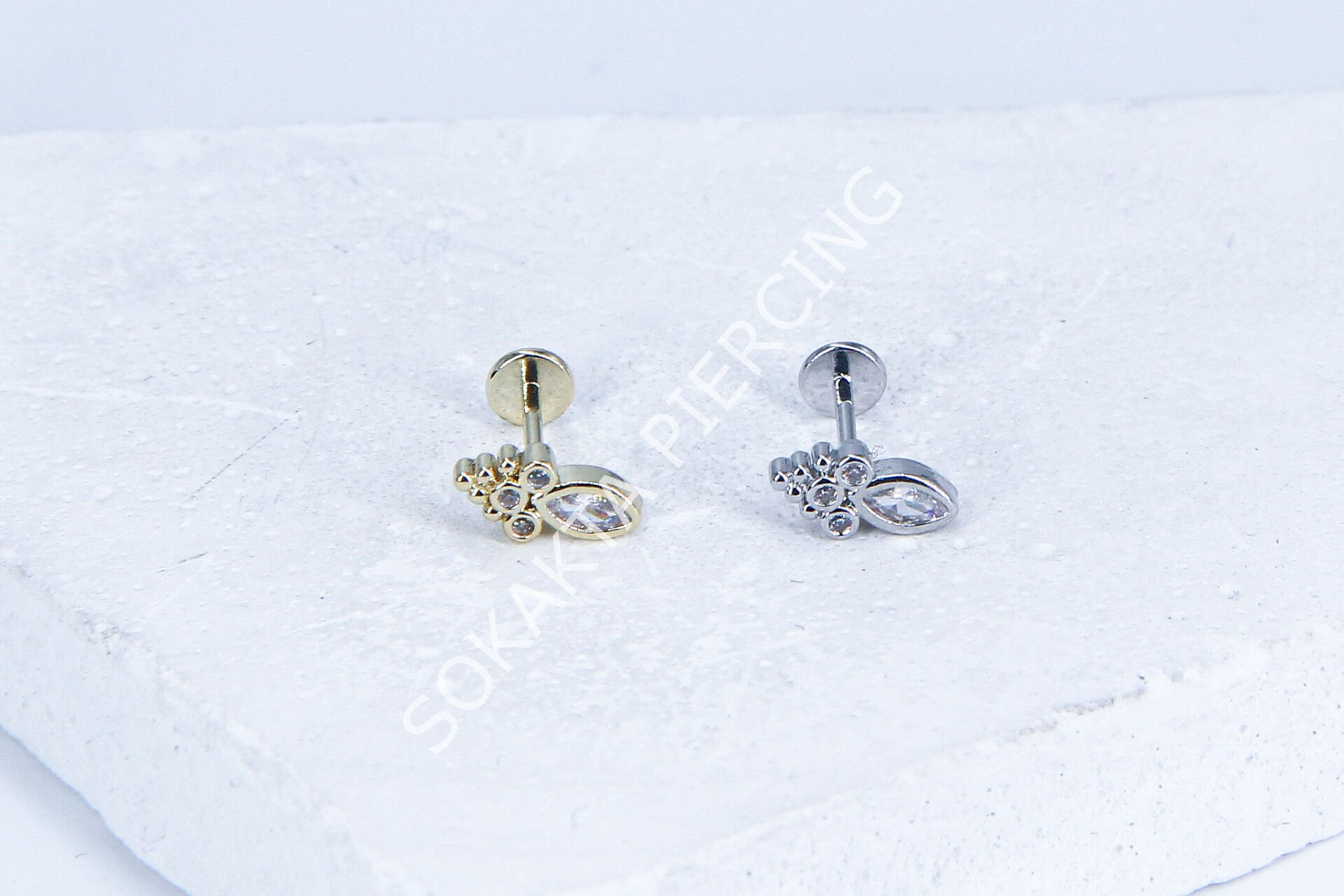G141 - 6MM ARKASI DÜZ TRAGUS Gold