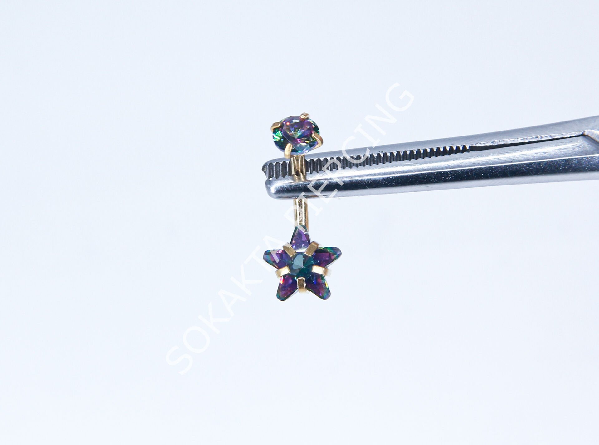 K100 - GÖBEK PİERCİNGİ