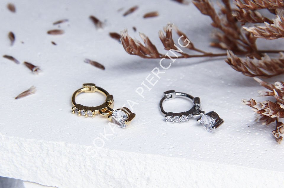 E197 - 6MM HALKA Silver