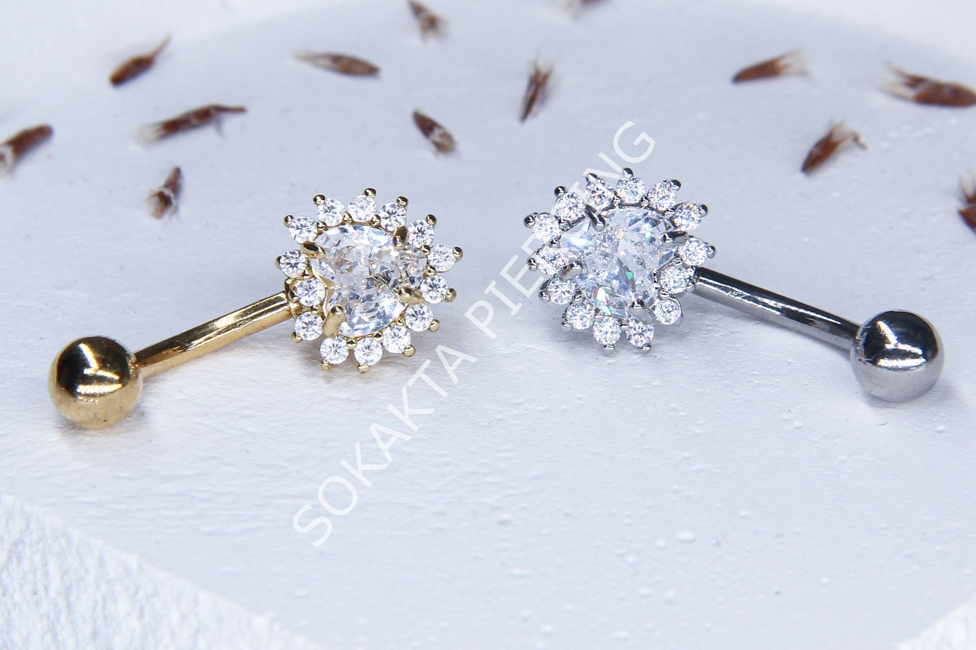 F4-5 - GÖBEK PİERCİNGİ