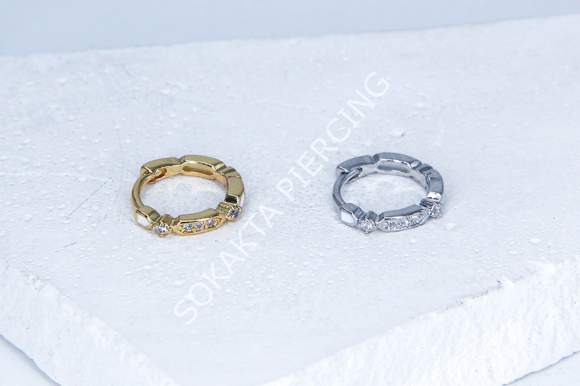 E266 - 8 MM HALKA Silver