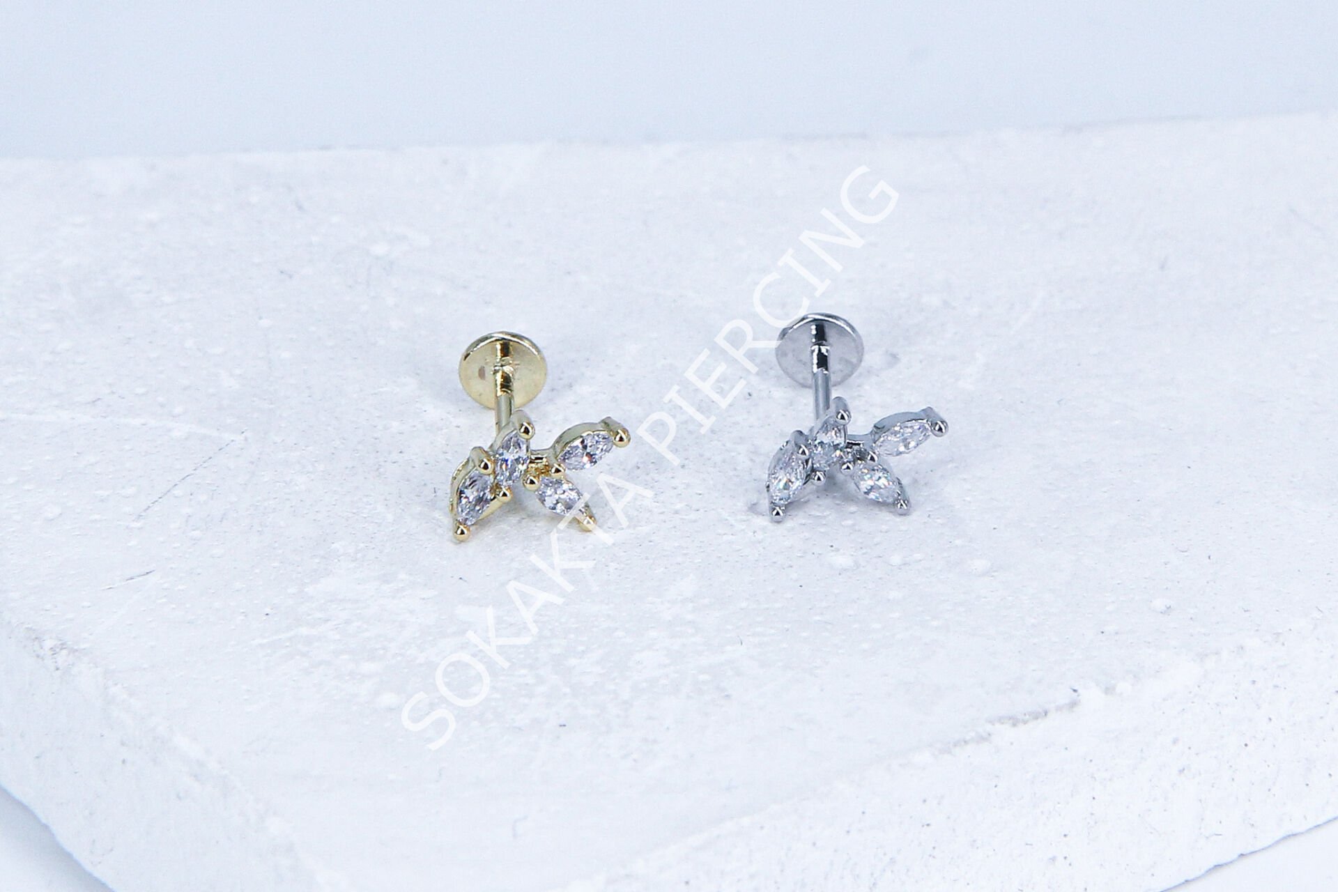 G147 - 6MM ARKASI DÜZ TRAGUS Silver