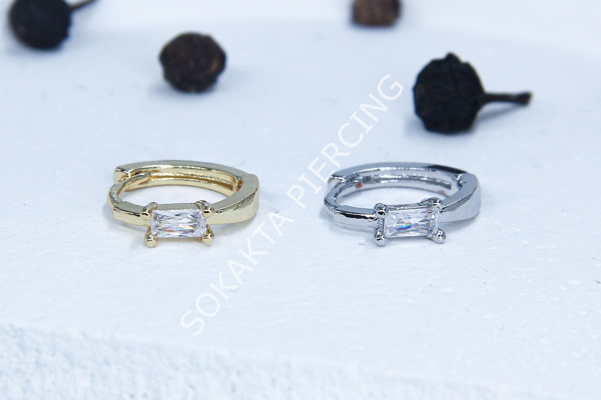 E104 - 8 MM HALKA Silver