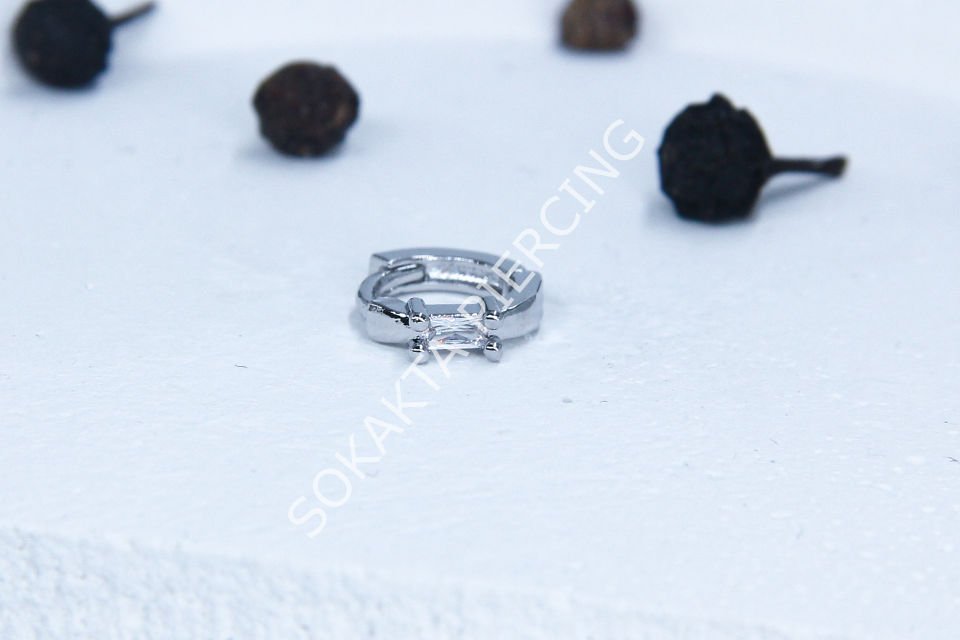 E105 - 6 MM HALKA Silver